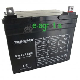 ΜΠΑΤΑΡΙΑ ΞΗΡΑΣ ΦΟΡΤΙΣΗΣ 12V - 22Α HUSQVARNA